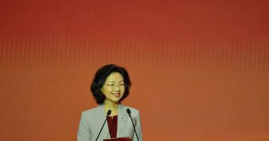 近几年股市行情 深圳交易所经理沙雁主持人典礼(拍摄:证券日报新闻记者宋