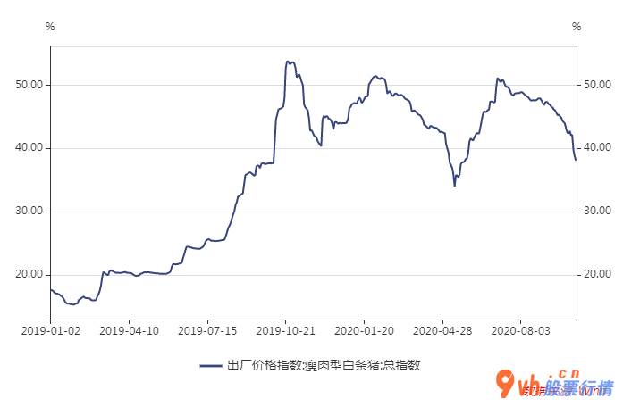 今年的股票行情是怎么样_生猪价格一旦跌穿二十元/kg,或是再稍低一点