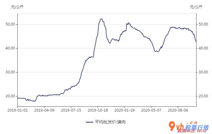 今年的股票行情是怎么样_生猪价格一旦跌穿二十元/kg,或是再稍低一点