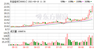 最新股市消息新闻行情 千亿龙头合盛硅业大单封涨停
