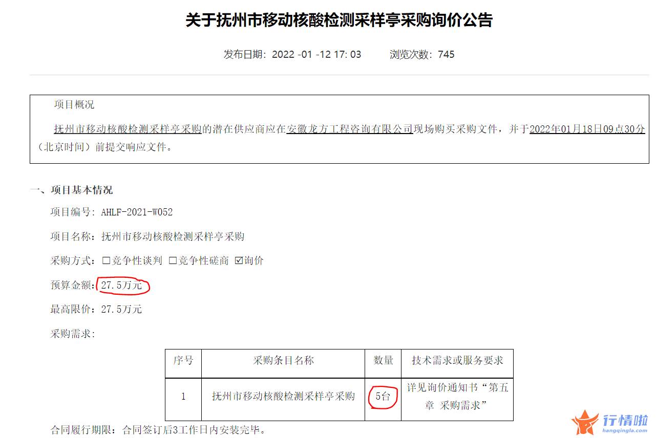 沪深最新股市消息-核酸检测亭订单激增，生产厂商报价混乱，中标供应商最高利润可达10倍？