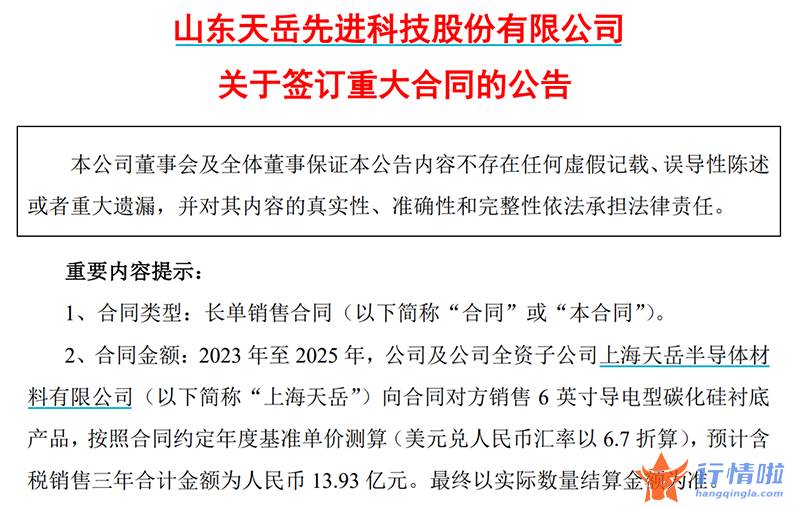 今天香雪最新股市消息-碳化硅板块接连大涨，产业悄然变化