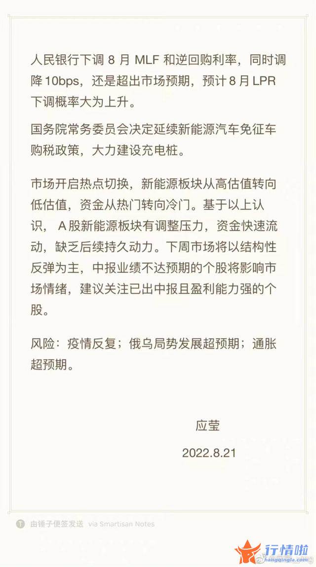 今天9条重大利好消息 新能源板块有调整压力